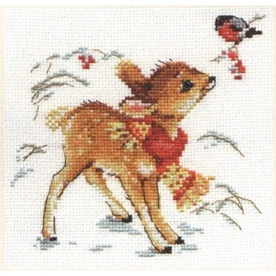 Alisa Little Deer Cross Stitch Kit