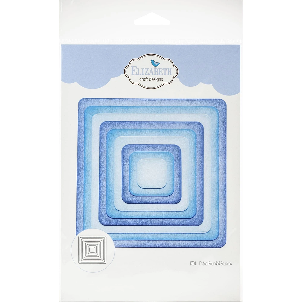Elizabeth Craft Metal Die-Fitted Rounded Square