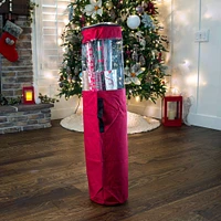 Santa's Bag Christmas Wrapping Paper Storage Container