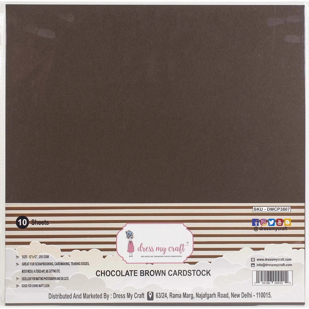 Dress My Craft® 12" x 12" Smooth Cardstock