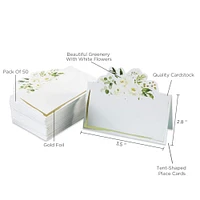 Kate Aspen® Botanical Garden Tent Place Card, 100ct.