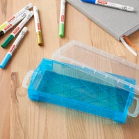 Teal Stacking Pencil Box by Simply Tidy™