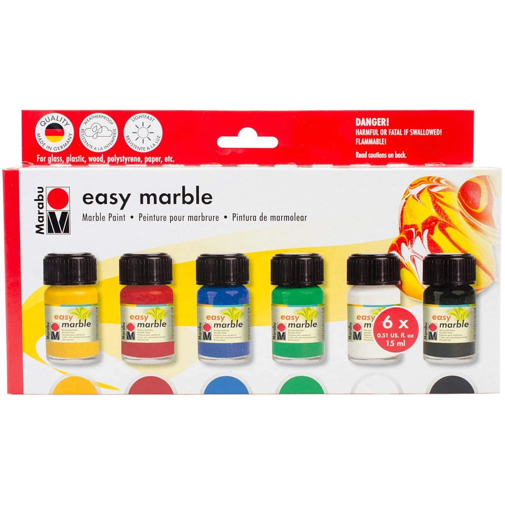 Marabu Creative Easy Marble Starter Set