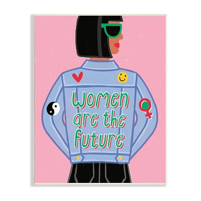 Stupell Industries Women Are The Future Girl Power Quote Wall Art