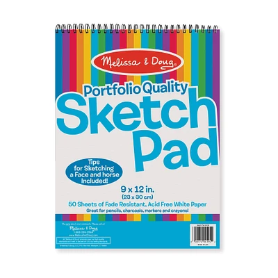 Melissa & Doug® Sketch Pad, 9" x 12"