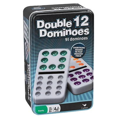 Double Twelve Color Dot Dominoes