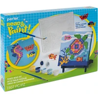 Perler™ Under the Sea Bead & Paint Canvas Kit