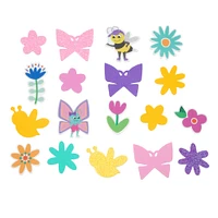 Butterfly & Bee Foam Stickers by Creatology™