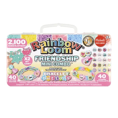 12 Pack: Rainbow Loom® Friendship Mini Combo™ Bracelet Kit