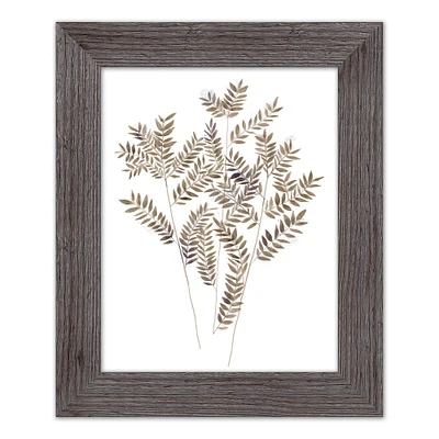 Dried Florals Framed Print Wall Hanging