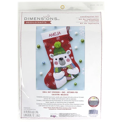 Dimensions® Chill Out Stocking Needlepoint Kit