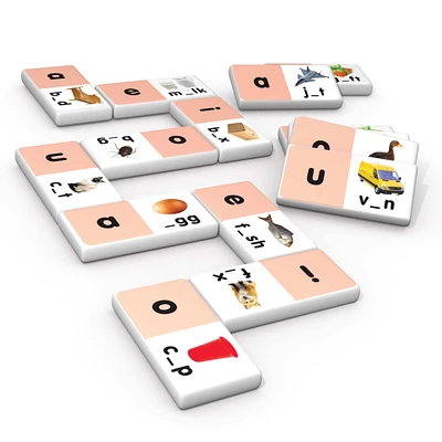 Junior Learning® Match & Learn Short Vowel Dominoes