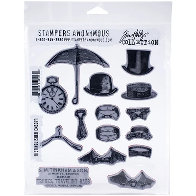 Stampers Anonymous Tim Holtz® Distinguished Cling Stamps