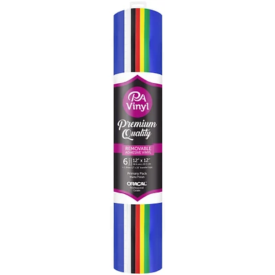 PA Vinyl Primary Removable Adhesive Vinyl Pack
