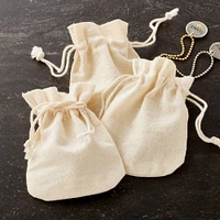 4" Muslin Jewelry Bag by Bead Landing™, 8ct.