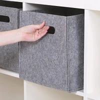 Sammy & Lou® Gray Felt Storage Cube