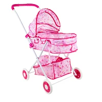 Toy Time Deluxe Toy Pram for 18" Baby Dolls