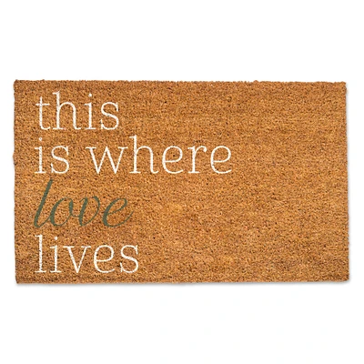 Where Love Lives Doormat