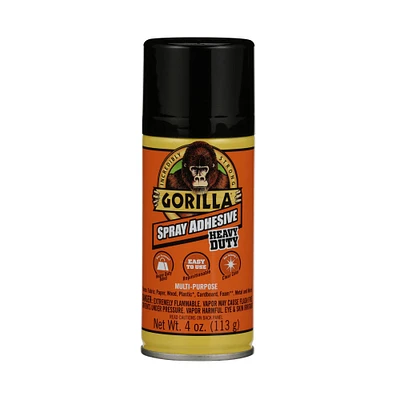 Gorilla® Heavy Duty Spray Adhesive
