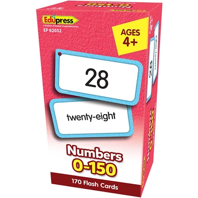 Edupress™ Numbers 0-150 Flash Cards