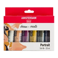 6 Packs: 6 ct. (36 total) Amsterdam Standard Series Portrait Acrylic Paints