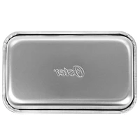 Oster 9" Baker's Glee Silver Aluminum Rectangle Loaf Pan