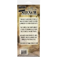 Stampers Anonymous Tim Holtz® Deco Arch Layered Stencil, 4.125" x 8.5"