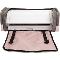 We R Memory Keepers® Pink & Gray Crafter's Machine Tote