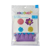 Neon Felt Ribbon Flower Craft Kit by Creatology™