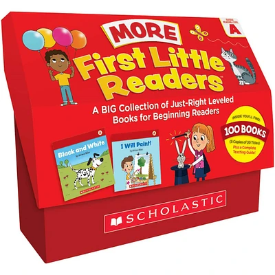 Scholastic Teaching Resources First Little Readers: More Guided Reading Level A Books Classroom Set