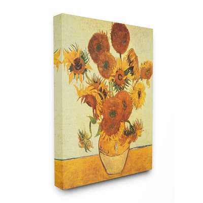 Stupell Industries Van Gogh Sunflowers Classic Painting Canvas Wall Art
