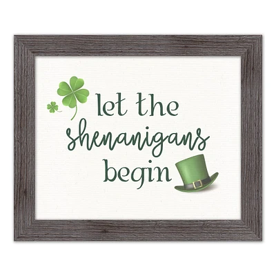 Shenanigans Begin Framed Print 16" x 20" Western Framed Print