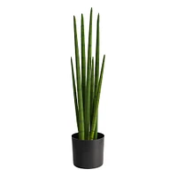 23" Sansevieria Snake Artificial Plant