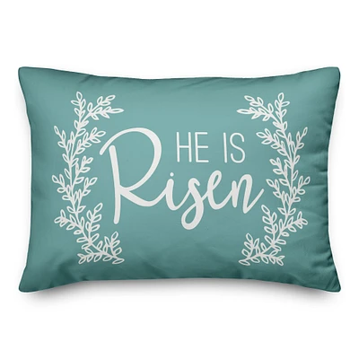 He is Risen Throw Pillow