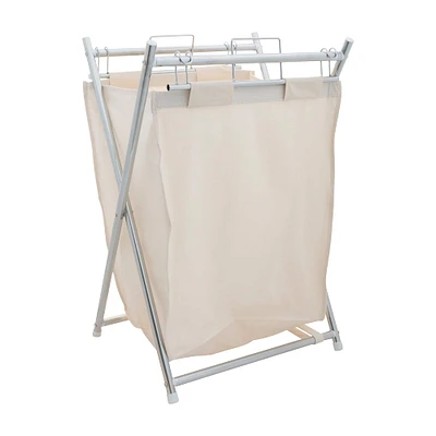 Organize It All Canvas Bag Foldable Hamper