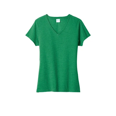 Port & Company® Fan Favorite™ Blend Ladies V-Neck T-Shirt