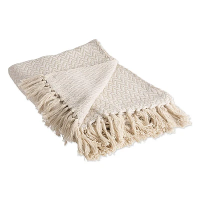 DII® Natural Zig-Zag Throw