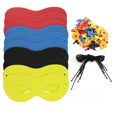 12 Pack: Hero Mask Foam Activity Kit by Creatology®