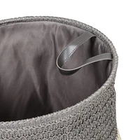 Honey Can Do Gray Flexible Laundry Basket Set