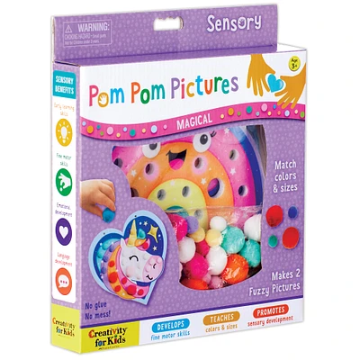6 Pack: Creativity for Kids® Magical Pom Pom Pictures Kit