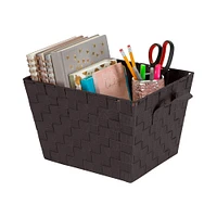 Simplify Small Woven Storage Bin