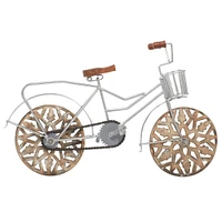 19" Brown Metal Vintage Bicycle