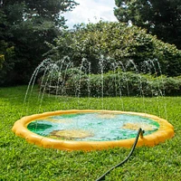 Swim Central 5ft. Inflatable Safari Children's Sprinkler Mat