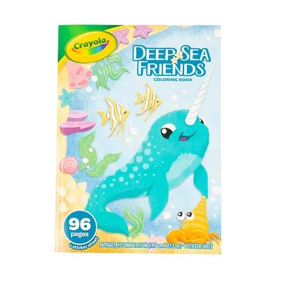 Crayola® Deep Sea Friends 96-Page Coloring Book
