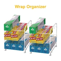 NEX™ Kitchen Wrap Organizer Rack, 2ct.