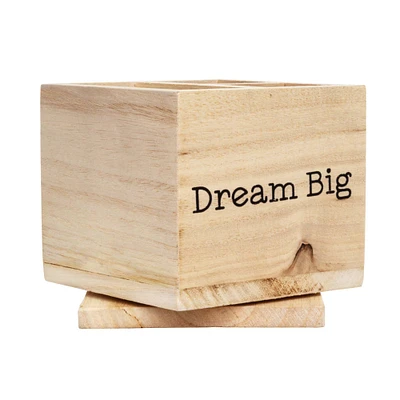 Dream Big Rotating Desk Organizer