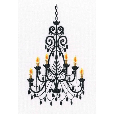 RTO Luxurious Chandelier Counted Cross Stitch Kit