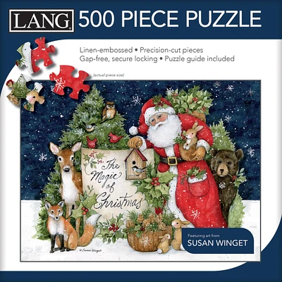 Lang Magic Of Christmas 500 Piece Jigsaw Puzzle
