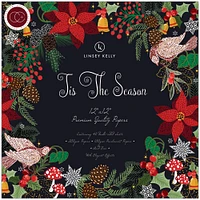 Craft Consortium Tis The Season Double-Sided Paper Pad, 12" x 12"