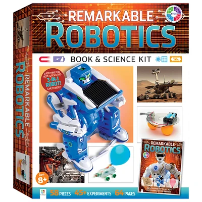 Hinkler Curious Universe™ Remarkable Robotics Book & Science Kit